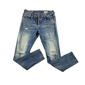 G-Star Blue Slim Straight Jeans